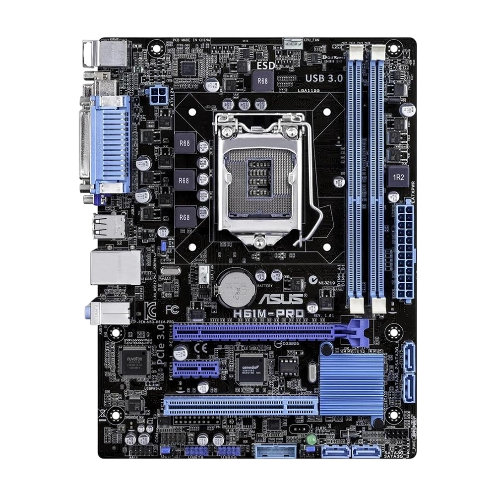 مادربرد استوک ایسوس H61M-PRO
