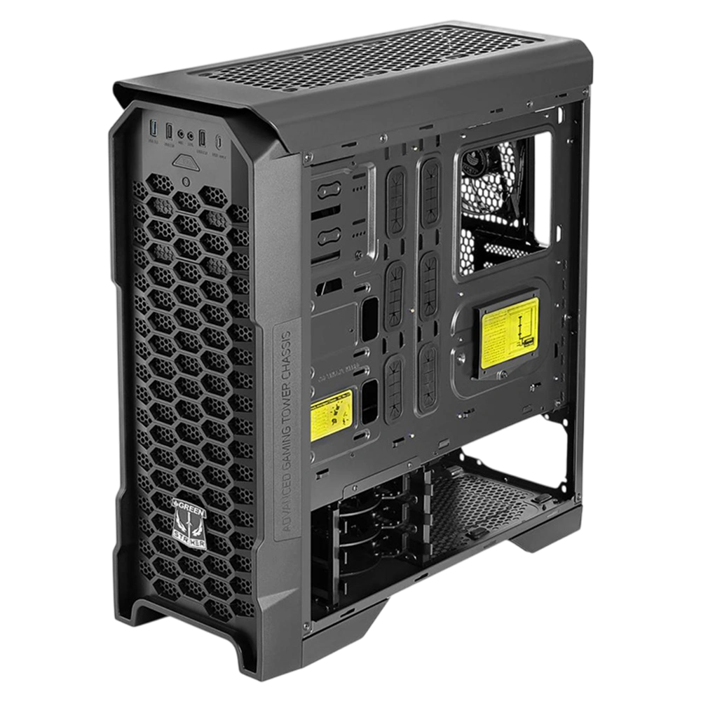 کیس کامپیوتر گیمینگ استوک گرین STRIKER 4 کیس کامپیوتر گیمینگ استوک گرین STRIKER